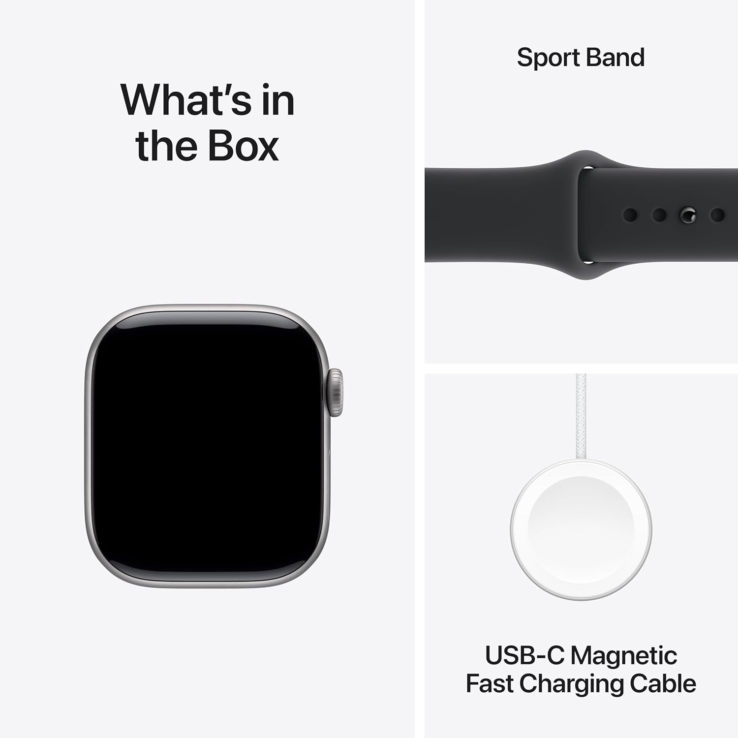 Buy Apple,Apple Watch Series 11 GPS 42mm – Space Grey Aluminium Case with Black Sport Band (S/M) - Gadcet UK | UK | London | Scotland | Wales| Near Me | Cheap | Pay In 3 | Smart Watches